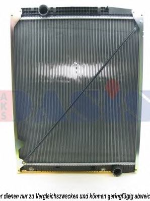 AKS DASIS 132100n -  Радиатор, охлаждение двигателя